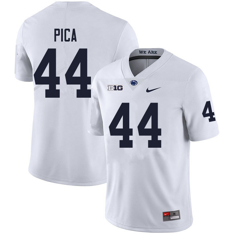 NCAA Nike Men's Penn State Nittany Lions Cameron Pica #44 College Football Authentic White Stitched Jersey BEE8198EF